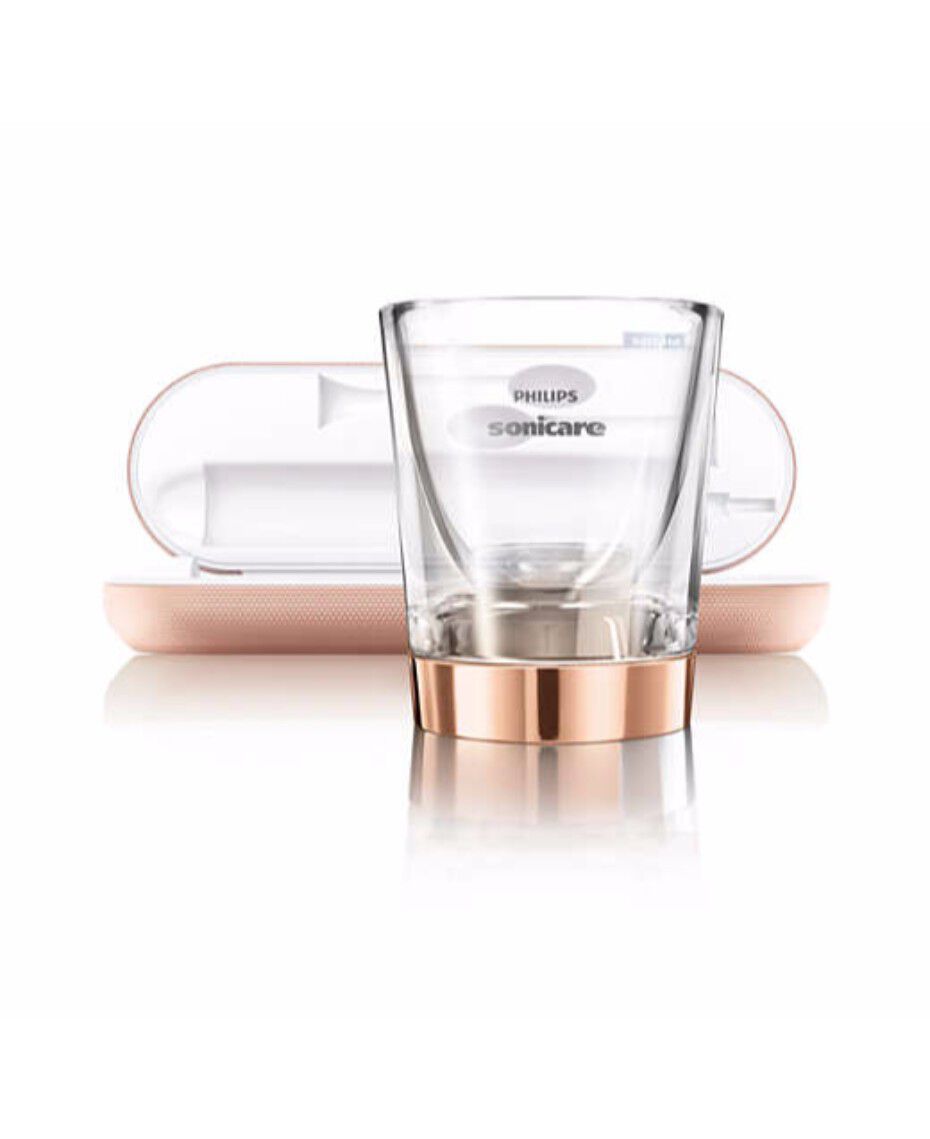 philips rose gold electric toothbrush